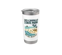 Il mio rifugio Parco Statale Leo Carrillo Bicchiere termico in acciaio inox doppia parete