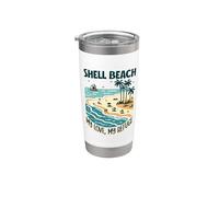 Il mio rifugio Shell Beach Bicchiere termico in acciaio inox doppia parete