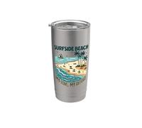 Il mio rifugio Surfside Beach Bicchiere termico in acciaio inox doppia parete