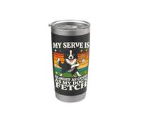 Il mio servizio è quasi buono come i miei cani prendono Bicchiere termico in acciaio inox doppia parete