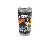 Il mio servizio è quasi buono come i miei cani prendono Bicchiere termico in acciaio inox doppia parete
