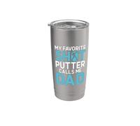 Il mio Shot Putter preferito mi chiama Dad Shot Put Bicchiere termico in acciaio inox doppia parete