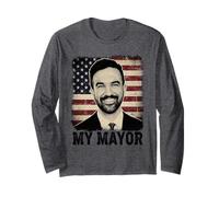 Il Mio SINDACO ZOHRAN MAMDANI Maglia a Manica