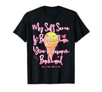 Il Mio Soft Serve è Meglio del Tuo tiepido Giocatore rovescio Maglietta