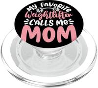 Il mio sollevatore di pesi preferito mi chiama mamma PopSockets PopGrip per MagSafe