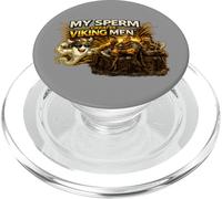 Il mio sperma crea uomini vichinghi PopSockets PopGrip per MagSafe