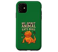 Il mio spirito animale mangia insetti drago barbuto Custodia per iPhone 11