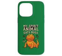 Il mio spirito animale mangia insetti drago barbuto Custodia per iPhone 14 Pro Max