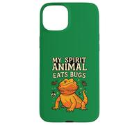 Il mio spirito animale mangia insetti drago barbuto Custodia per iPhone 15 Plus