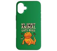 Il mio spirito animale mangia insetti drago barbuto Custodia per iPhone 16 Plus