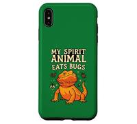 Il mio spirito animale mangia insetti drago barbuto Custodia per iPhone XS Max