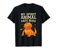 Il mio spirito animale mangia insetti drago barbuto Maglietta