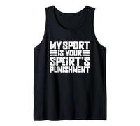 Il Mio Sport è la punizione del Tuo Sport - Marathon Runner Canotta