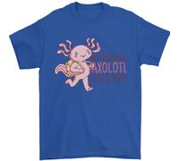 Il Mio Studenti Axolotl Domande Insegnante Divertente Uomo T-Shirt 100% Cotone