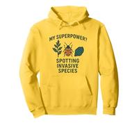 Il Mio superpotere individuare Specie invasive Naturalista Felpa con Cappuccio