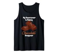 Il Mio superpotere Sta Facendo sparire Il Cioccolato Canotta