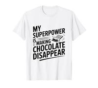 Il Mio superpotere Sta Facendo sparire Il Cioccolato Maglietta