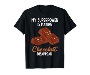 Il Mio superpotere Sta Facendo sparire Il Cioccolato Maglietta