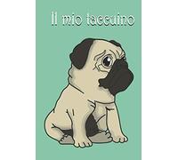 Il mio taccuino: Quaderno a righe per annotazioni , quaderno con carlino , 110 pagine , dimensione 6x9 in