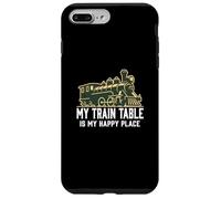 Il mio tavolo del treno è il mio posto modellino ferroviario Custodia per iPhone 7 Plus/8 Plus