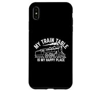 Il mio tavolo del treno è My Place Model Railroad Custodia per iPhone XS Max