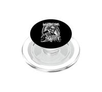 Il mio tempo da solo è per la sicurezza di tutti Serial Killer Horror PopSockets PopGrip per MagSafe