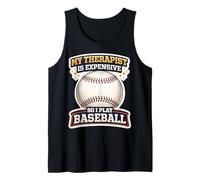 Il Mio terapeuta è espansivo, Quindi Gioco alla Terapia del Giocatore di Baseball Canotta
