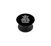 il mio terapeuta ha preso un anno sabbatico spirituale dopo la nostra sessione PopSockets PopGrip Adesivo