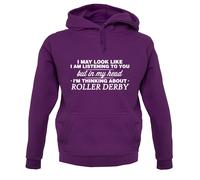 Il Mio Testa 'i' M Roller Derby - Felpa con Cappuccio / - Skater - - Blading