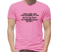 Il Mio Testa I M Thinking About Bazball - T-Shirt - Ashes Cricket Tour Player