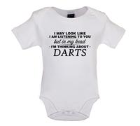 Il Mio Testa I'M Freccette - Bambino T-Shirt / Body - 180 Player Tavola Piccolo