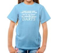 Il Mio Testa I'M Freccette - T-Shirt - 180 Dart Player Tavola Little