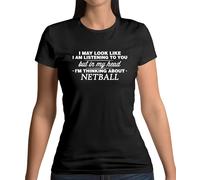 Il Mio Testa I'M Netball - Donna T-Shirt - Player - Rete Sfera - Team - Sport -