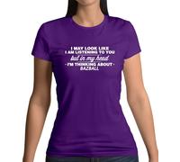 Il Mio Testa I'M Thinking About Bazball - T-Shirt - Ashes Cricket Giro