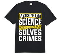 Il Mio Tipo di Scienza risolve la criminologia della criminologia scientifica forense Comfort Colors Adult Heavyweight T-Shirt
