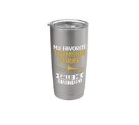 Il mio Trombone Player preferito mi chiama Nonno Trombone Bicchiere termico in acciaio inox doppia parete