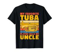 Il Mio Tuba Player Preferito Mi Chiama Zio di Tuba Player Maglietta