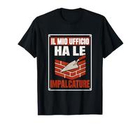 Il Mio Ufficio Ha Le Impalcature Muratore Muratore Regalo Maglietta
