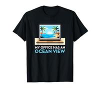 Il Mio Ufficio ha Un operatore remoto Ocean View Maglietta