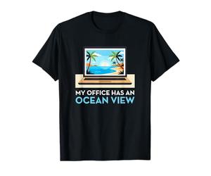 Il Mio Ufficio ha Un operatore remoto Ocean View Maglietta