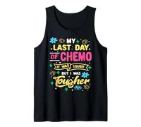 Il mio ultimo giorno di chemio oggi ero più duro guerriero del cancro Canotta