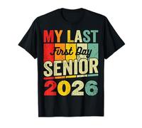 Il Mio ultimo Primo Giorno Senior 2026 Laurea di Ritorno a Scuola Maglietta