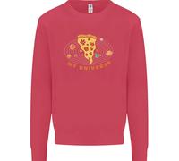 Il Mio Universo Della Pizza Maglione Divertente Per Bambini