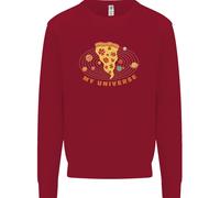 Il Mio Universo Della Pizza Maglione Divertente Per Bambini