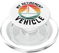 Il mio veicolo di pensionamento divertente barca a vela marinaio pensionamento PopSockets PopGrip per MagSafe