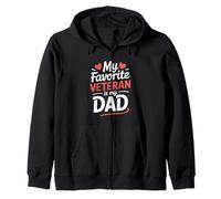 Il mio veterano preferito è il giorno dei veterani di mio padre Felpa con Cappuccio