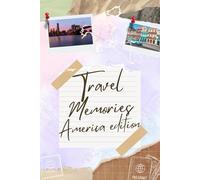 Il mio viaggio in America - Diario creativo degli stati americani: Un libro dei ricordi da personalizzare con foto, biglietti, pensieri e disegni - 2 pagine per ogni stato
