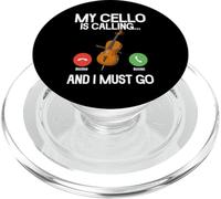 Il mio violoncello sta chiamando e devo andare violoncello PopSockets PopGrip per MagSafe