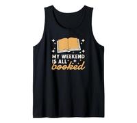 Il Mio Weekend È Tutto PRENOTATO Lettura Libri Lettore Meme Divertente Canotta