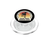 Il mio Weimaraner e io parlo di merda di te Divertente cane Donne Uomini PopSockets PopGrip per MagSafe